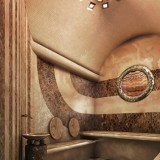 Дизайн турецкой бани с орнаментом из мозаики