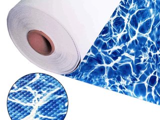 Пленка ПВХ (лайнер) (мрамор) ребристая Aquaviva Diffusion 1.65x20.2 м (33.33 м.кв)