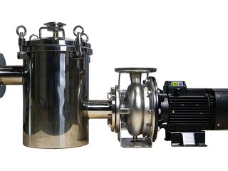 Насос с префильтром 08056071001(7,5кВт 380B 134 м3/ч h 10м в.ст.) Mayer Schwimmbad FSE80-65-125/7.5T