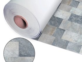 Пленка ПВХ (лайнер)(плитка) Cefil Touch Bluemoon 1.65x25m (41,25м.кв)