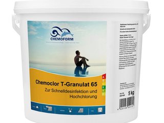 Кемохлор т-65 гранулированный  5кг. CHEMOFORM