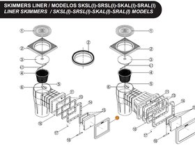Накладка декор. рамки скиммера SKSL Kripsol RSK 180.A/ RSKI0019.01R