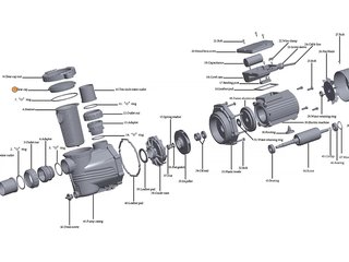 Крышка префильтра насоса HFC 02 Happy Pump
