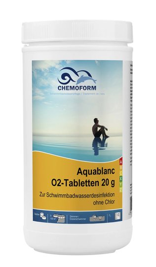 Аквабланк О2 в таблетках (20г)  1кг. CHEMOFORM