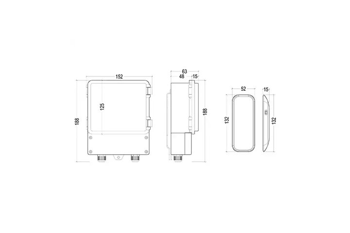 Блок управ.подв.освещ.(500Вт/220В) WiFi & Bluetooth c пультом WAKING HJ0040/040RGB