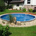 Бассейн Azuro Deluxe 402DL круг 4,6х1,2 м Каркас, пленка, без оборудования