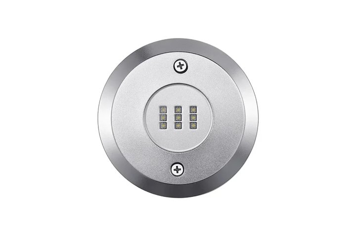 Прожектор из нерж.стали (18Вт/12В) (плитка) LED RGB  WAKING HJ-RC-SS115-ABS