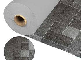 Пленка ПВХ (лайнер)(плитка) Cefil Touch VULCANO (плитка) 1.65x25m (41,25м.кв)