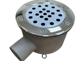 Ат 04.01М Донный слив д.155 (универ.) AISI 316