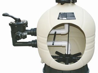 Фильтр д. 450мм (бок.подсоед.)  Emaux MFS17 (с  6-ти поз. вентилем 1 1/2") (88012626)