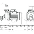 Насос (0,6 кВт 220В 8,46 м3/ч h 8м в.ст.) Happy Pump HSPA-601