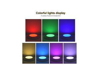 Прожектор накладной (35Вт/12В) LED RGB Tadpole JKD-YC280-AP