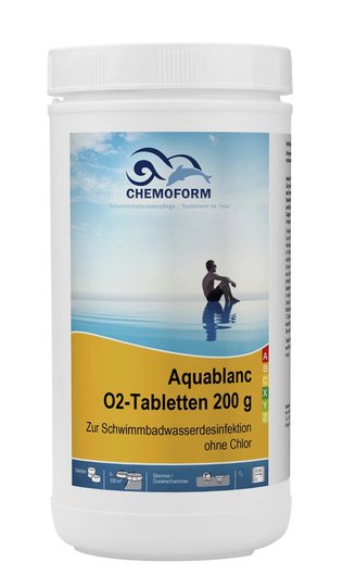 Аквабланк О2 в таблетках (200г)  1кг. CHEMOFORM