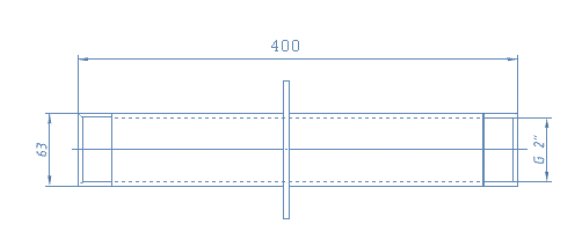 Ат 09.04М Стен. проход 400-2" (плитка) 316