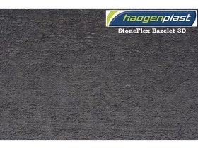 Пленка ПВХ (лайнер) (серый) 3D StoneFlex Bazalet Haogenplast ш.1,65 м
