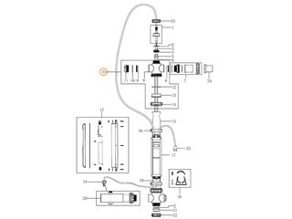 Крышка корпуса в сборе установки ультрафиолетовой NT-UV130-F-TF Emaux E130436