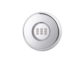 Прожектор встр.из нерж.стали 1 1/2 (18Вт/12В) LED RGB WAKING HJ-FG-SS100 -1,5