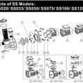 Гайка муфты разъемной насоса SB и вентиля 2" с адаптером Emaux (89280106)