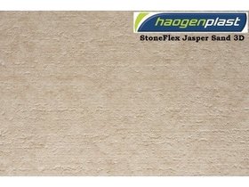 Пленка ПВХ (лайнер) (песочная) 3D StoneFlex Jasper Sand Haogenplast ш.1,65x25 (41,25 кв.м)