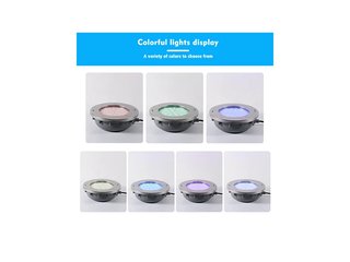 Прожектор из нерж. стали (25Вт/12В) (плитка) LED RGB с пультом Tadpole JKD-QR270-S