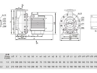 Насос нерж.ст. (4кВт 380B 30 м3/ч h 20м в.ст.) Mayer Schwimmbad LX CA80-65-125/4.0T
