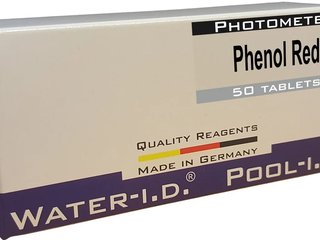 Тестерные таблетки Water-i.d. PHENOL RED Rapid (pH) 10 таблеток (1500шт. в коробке)