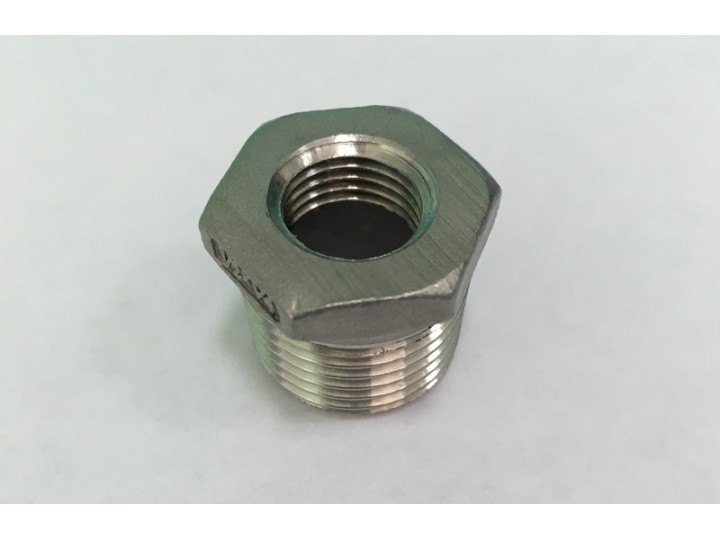 Футорка G 1/4"вн х 1/2"нар, нерж. сталь