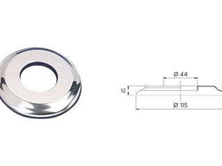 Накладка из нерж.стали для лестницы AISI-304 Kripsol RLAD0007.00R