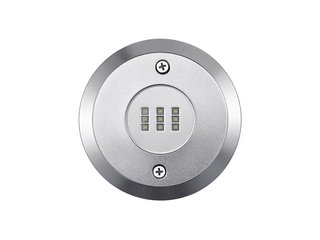 Прожектор из нерж.стали (18Вт/12В) (плитка) LED RGB  WAKING HJ-RC-SS115-ABS