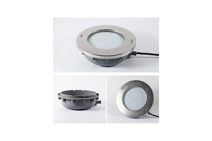 Прожектор из нерж. стали (25Вт/12В) (плитка) LED Cold white Tadpole JKD-QR270-S