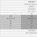 Прожектор из нерж.стали (18Вт/12В) (плитка) LED RGB  WAKING HJ-RC-SS115-ABS