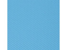 Пленка ПВХ (лайнер) (синяя) ребристая Uni color Blue 8283 Haogenplast ш.1,65x25 (41,25 кв.м)