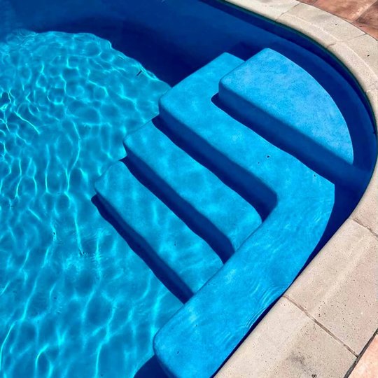 Пленка ПВХ (лайнер)(голубой сланец) Cefil Touch Onyx Hawai 1.65x25m (41,25м.кв)
