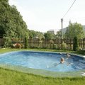 Бассейн Azuro Deluxe 407DL овал 9,1х4,6х1,2 м, Каркас, пленка, без оборудования