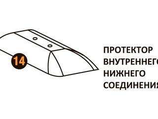 Протектор внутр.нижн.соед. Starmatrix Premium 22001014