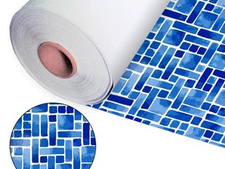 Пленка ПВХ (лайнер)(мозаика размытая) Aquaviva Blocks 1,65x25,2m (41,58м.кв)