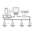 Блок управ.подв.освещ.(500Вт/220В) WiFi & Bluetooth c пультом WAKING HJ0040/040RGB