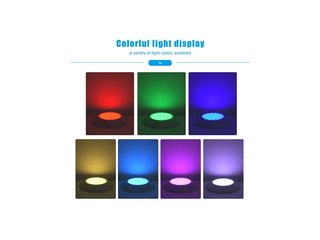 Прожектор накладной (25Вт/12В) LED RGB с пультом Tadpole JKD-YC260-AP