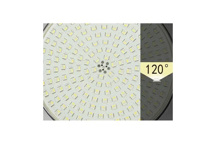 Прожектор накл.(с адаптером) из нерж.стали (18Вт/12В) LED RGB WAKING HJ-WM-SS280-FGV