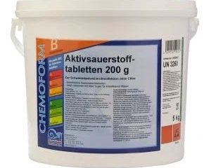 Аквабланк О2 в таблетках (200г)  5 кг. CHEMOFORM