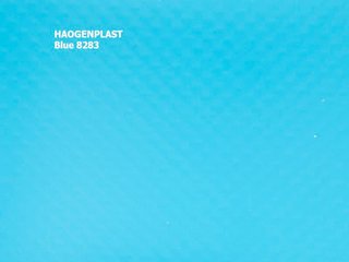 Пленка ПВХ (лайнер) (синяя) Uni color Blue 8283 Haogenplast ш.1,65 м