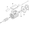 Вентилятор эл. двигателя насоса KA/KAP-550 (MEC-100) Kripsol (7405.A/RBM1030.52R/RMOT0003.05R)