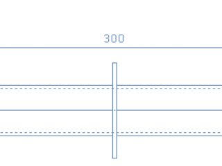 Ат 09.03 Стен. проход 300-2" нерж. ст. (плит.)