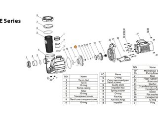Аппарат направления насоса SGP/SGB Mayer Schwimmbad LX A09150013 (без насадки)