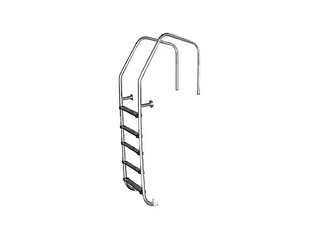 Лестница  5 ступеней  (ш.б.) Flexinox SPECIAL OVERFLOW AISI-316 (87111765)