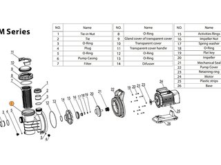 Корпус насоса SGM Mayer Schwimmbad LX A01080088