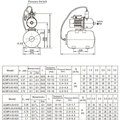 Станция насосная (0,75кВт 220B 4 м3/ч h 30м в.ст. 24л) Mayer Schwimmbad LX ACMF4-40-H24