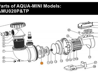 Диффузор насоса AQUA-MINI Emaux (01111103)