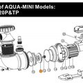 Крыльчатка насоса AQUA-MINI AMU 16/20 Emaux (01311046)