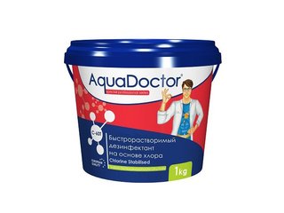 AquaDoctor C-60T (20 г) хлор-шок в таблетках 1 кг (17509)